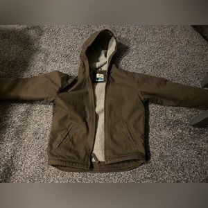 Boys youth medium blue mountain jacket